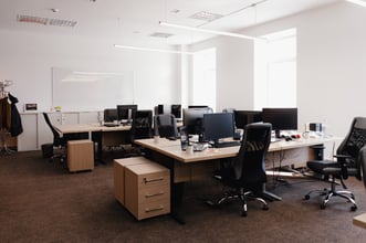 modern office space interior