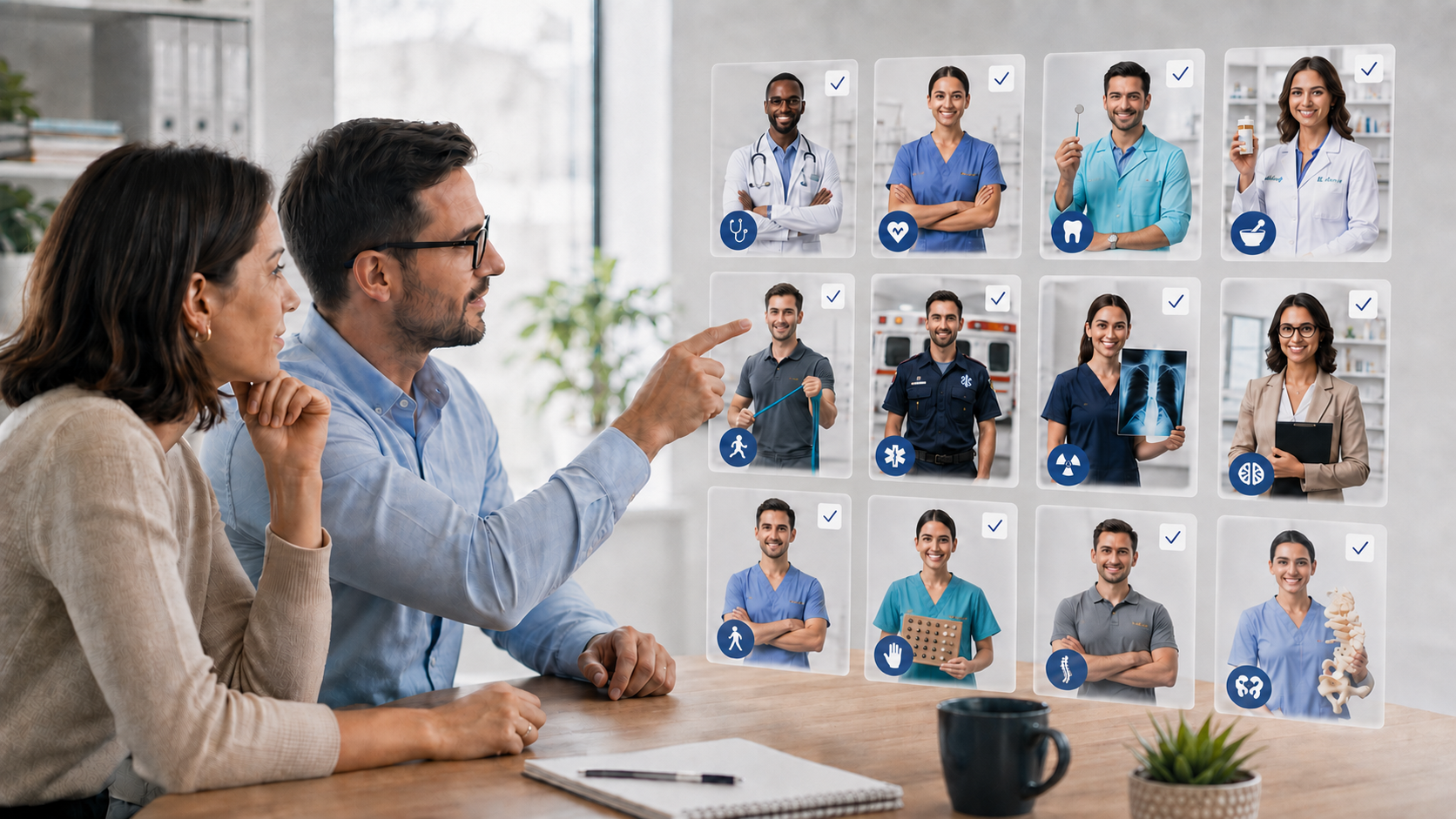 Marketers selecting physicians, nurses, dentists, pharmacists, therapists and other healthcare professionals for targeted outreach.